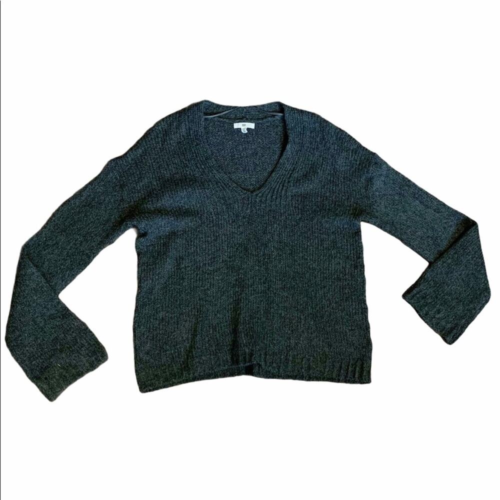 BP Grey Chunky Oversized Knit Sweater Medium